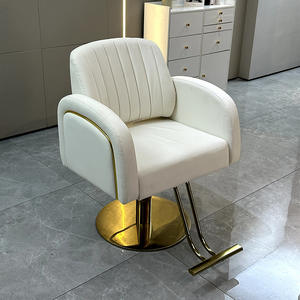 Sillón de Peluquería de Alta Gama con Base de Acero Inoxidable, Silla de Barbería para Salón de Belleza - Product Image 4