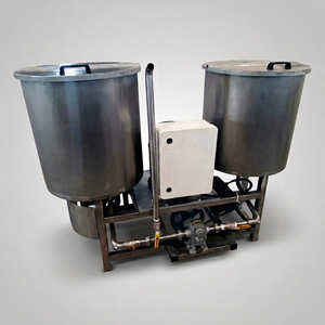 Nouvelle machine à gaufres industrielle Demsa en acier inoxydable 304, électrique, haute productivité, grande capacité, mélangeur portable, moteur 1 tonne par heure - Product Image 1