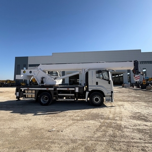 Nuevo Producto JQCM, Grúa para Camión ISUZU de 16 Toneladas, Grúa Hidráulica Móvil con Doble Gancho y Cabina Climatizada en Venta - Product Image 5