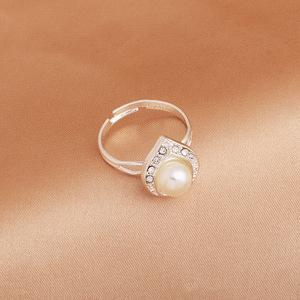 Freshwater Pearl Water Drop Jewelry <b>Set</b> 925 <b>Silver</b> Rhodium Plated Wedding Romantic Women's <b>Necklace</b> Earrings Ring - Product Image 3