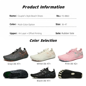 Yoris Offre Spéciale eau Sport semelle en caoutchouc Wading <span class=keywords><strong>chaussures</strong></span> pieds nus plongée Surf plage peau Aqua <span class=keywords><strong>chaussures</strong></span> - Product Image 3