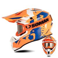 NOUVEAU CASQUE DE MOTOCROSS ÉLÉGANT UNISEXE POUR LA CONDUITE EN EXTÉRIEUR ET LA PROTECTION