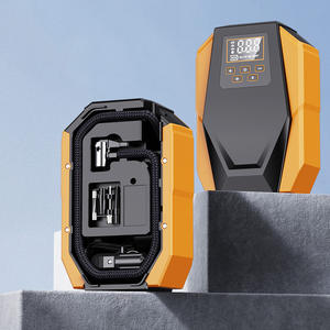 เครื่องสูบลมยางรถยนต์อัจฉริยะแบบพกพา ปั๊มลมไฟฟ้า 12V DC 80W หน้าจอ LCD แรงดันสูง รุ่น ST-5524 กระบอกสูบเดี่ยว - Product Image 3