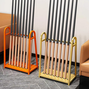 Metal Billiard Cue Rack Stand <b>Pool</b> Cue Holder Snooker Cue Organizer Floor Stand for Commercial Club Use - Product Image 6