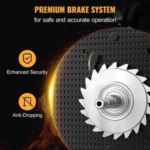 DB Heavy Duty 1 tonelada/2200 libras de capacidad Polipasto de cadena manual Altura de elevación de 10 pies Bloque de cadena manual Acero G80 Altura de elevación de 10 pies - Product Image 6