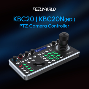 FEELWORLD Machine de diffusion en direct en métal avec zoom optique 20X, 255 préréglages, mise au point automatique, touches personnalisables pour le streaming en direct - Product Image 2