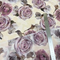 Tissu Pongee 100% Polyester Tissé Double Face Anti-Boulochage à Poids Moyen Imprimé Numérique Style Dobby Écologique pour Tapisserie et Jouets
