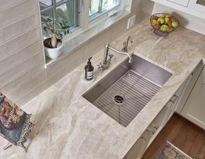 Plan de travail en marbre moderne et populaire, dalle de quartzite Taj Mahal, design <span class=keywords><strong>pour</strong></span> îlot de cuisine, meuble-lavabo de salle de bain, plan de travail en marbre - Product Image 6