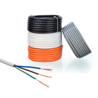 Câble d'alimentation VGV à conducteur en cuivre pur, gaine en PVC, isolation en PVC, RVV 3x2,5 mm² 3x1,5 mm², câble de câblage résidentiel