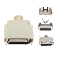 Connecteur de soudure 26 broches SCSI pour servomoteur, 14P, 20P, 36P, 50 broches, avec borne MDR à shrapnel fixe, SM-26Pin, type CN, tête mâle à clipser