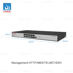 HSGQ-5912 12 Cổng 10g sợi chuyển đổi L3 Quản Lý 10/100/1000Mbps SFP + uplinks Mạng Công Nghiệp chuyển đổi hỗ trợ VLAN QoS - Product Image 3