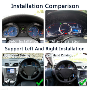 Tableau de bord numérique Linux 12,3 pouces pour Maserati GT GC GranTurismo 2007-2017, compteur de vitesse numérique - Product Image 2