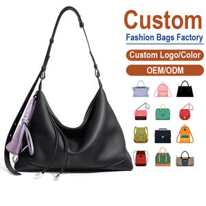 Bolso Bandolera de Cuero de Grano Completo con Textura de Litchi y Mini Borla, Diseño Premium para Oficina y Escapadas de Fin de Semana, Fabricante Personalizado - Product Image 1