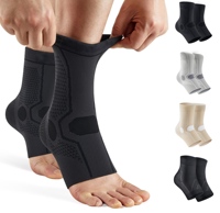 Attelle de cheville professionnelle stabilisatrice à compression, soutien de cheville, chaussettes de sport pour jeunes