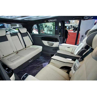 Sièges de voiture de luxe électriques en cuir avec glissière automatique pour Toyota Hiace Vito, modification des sièges de fourgonnette