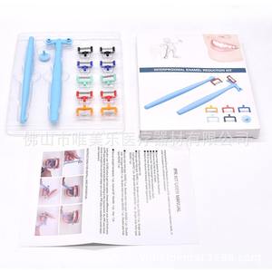 Equipo de Terapia Oral y Kit de Accesorios, Tiras Abrasivas para Pulir y Eliminar el Esmalte Interproximal Dental, Sierra para Espacios - Product Image 1