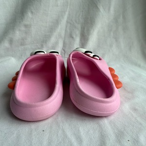 Ciabatte in Plastica Rosa con Decorazione a Fibbia, Suola Intermedia Imbottita in EVA, Punta Chiusa, per Tutte le Stagioni, Zoccoli da Donna Taglia 18-35 - Product Image 2