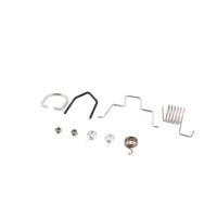 Support d'ampoule LED industriel en acier avec clips de maintien à ressort pour projecteur encastré MR16/MR11