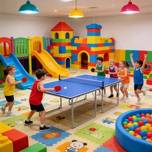 Meilleur prix, jeu de tennis de <span class=keywords><strong>table</strong></span> intérieur passionnant, tennis de <span class=keywords><strong>table</strong></span> intérieur/extérieur pour les sports scolaires, utilisation double intérieur/extérieur, jeu amusant - Product Image 1