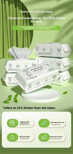 <span class=keywords><strong>Lingettes</strong></span> humides pour animaux de compagnie (chats et chiens) - 80 <span class=keywords><strong>lingettes</strong></span> parfumées aux herbes pour le nettoyage et la désinfection - Product Image 6