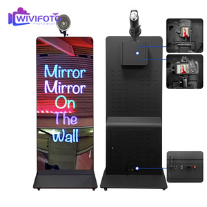 Miroir Photobooth Tactile Hot Sale avec Imprimante, Compatible Appareil <span class=keywords><strong>Photo</strong></span> Reflex, Cadre Métallique et Wi-Fi Intégré - Product Image 3