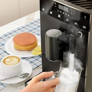 Cafetera Espresso Automática Italiana Negra para el Hogar y Hoteles, con Vaporizador, para Latte - Product Image 4