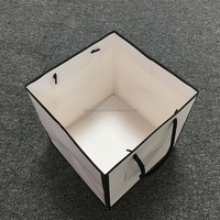 Weiße Elfenbein-Recycling-Papiertüte mit Matter Oberfläche, Prägung, Individuellem Logo und Baumwollseilgriff für Geschenkverpackungen