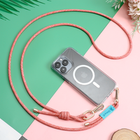 Date De Luxe De Mode Réglable En Nylon Bandoulière Collier Téléphone Sangle Longe Antichoc Universel Smart Mobile Cas 16 + Téléphone