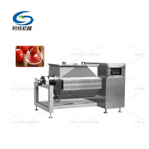 Vacuum cooking kettle /bean paste jacketed kettle/horizontal mixing cooker