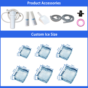 Máquina <span class=keywords><strong>de</strong></span> Hielo Comercial <span class=keywords><strong>de</strong></span> 1.2 Toneladas/24h para Hoteles, Bares, Cafeterías <span class=keywords><strong>y</strong></span> Restaurantes, Autolimpieza, 380-400V - Product Image 5