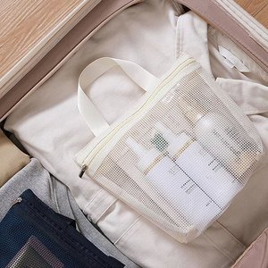 Bolsas <span class=keywords><strong>de</strong></span> almacenamiento <span class=keywords><strong>de</strong></span> maquillaje y artículos <span class=keywords><strong>de</strong></span> aseo <span class=keywords><strong>de</strong></span> malla <span class=keywords><strong>de</strong></span> nailon con ventana transparente, bolsos portátiles <span class=keywords><strong>de</strong></span> viaje, <span class=keywords><strong>organizador</strong></span> colgante <span class=keywords><strong>para</strong></span> herramientas <span class=keywords><strong>de</strong></span> ducha y cuidado corporal - Product Image 6