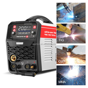 Machine à Souder Multifonction 5-en-1 de Haute Qualité <span class=keywords><strong>MIG</strong></span> <span class=keywords><strong>TIG</strong></span> <span class=keywords><strong>Plasma</strong></span> CUT <span class=keywords><strong>MMA</strong></span> Gaz Libre - Product Image 2