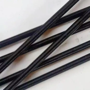 Tige filetée en acier au carbone haute résistance DIN975, finition noire, zinguée, livraison rapide pour le marché vietnamien - Product Image 6