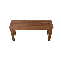 Meubles de parc durables disponibles sur mesure Banc d'extérieur en bois de sapin de Chine