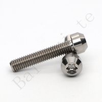 Vis en titane de grade 5 à tête Torx, filetage métrique fin M5/M6/M8, longueur 25 mm, pour motos - Vente en gros usine