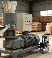 Machine économique à granulés de sciure à matrice plate pour la production de combustible biomasse à partir de sciure et de copeaux de bois