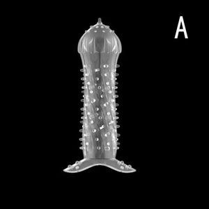 Nouveaux étuis en silicone pour pénis, produits pour prolonger les rapports sexuels, anneaux de pénis pour les doigts, ensemble de préservatifs pour adultes pour hommes, durée plus longue - Product Image 2
