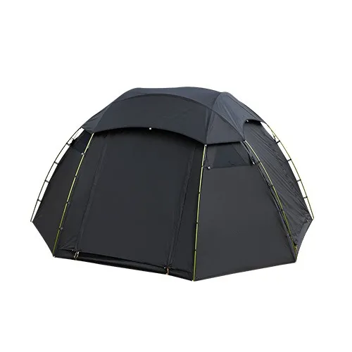 Vent Vallée 3-4 personne Coréenne haute qualité Double Couche Automatique Pôle Camping en plein air Tente dôme