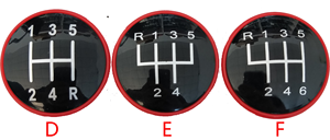 Cubierta de arranque de perilla de cambio de marchas de cuero de velocidad 5/6 para <span class=keywords><strong>Audi</strong></span> A4 S4 B8 8K/ A5 8T/ <span class=keywords><strong>Q5</strong></span> 8R s-line - Product Image 6