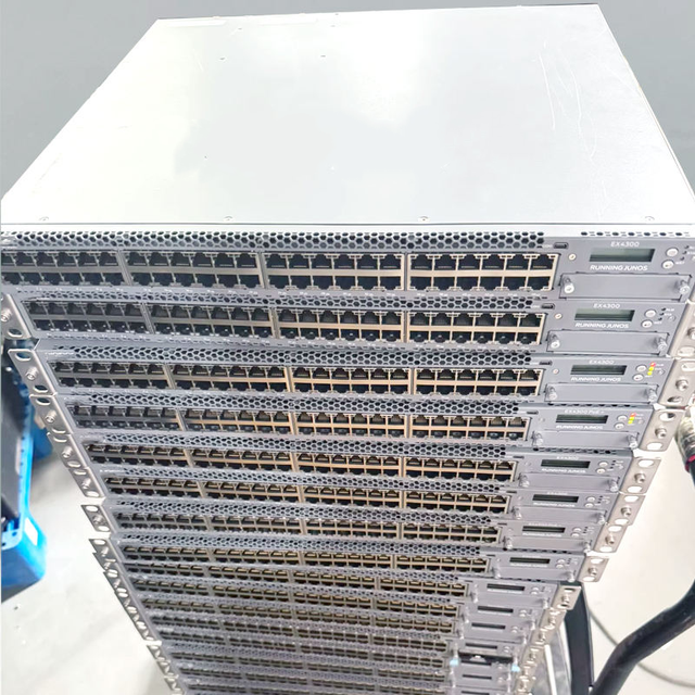High-performance EX4300-48P Original New 48 Electrical + 4 Optical Managed Switch Layer 3 Ethernet Enterprise Switch