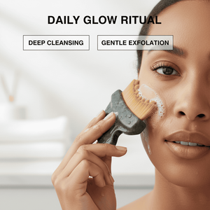 <span class=keywords><strong>Brosse</strong></span> de massage lymphatique en jade pour le <span class=keywords><strong>visage</strong></span>, réducteur de double menton, <span class=keywords><strong>brosse</strong></span> de drainage lymphatique ergonomique conçue pour s'adapter parfaitement à la peau - Product Image 6