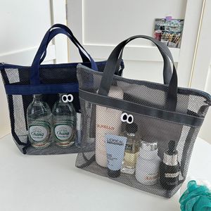 New Style Leopard PVC Fashion Mesh Makeup <b>Bag</b> Portable Cosmetic <b>Toiletry</b> Organizer Pouch Inner Case for Travel - Product Image 1