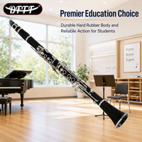 Wholesale ABS Clarinet Bb Flat 17 Keys Beginner Clarinet Kit with Reeds Case Mouthpiece Student Woodwind Instrument
