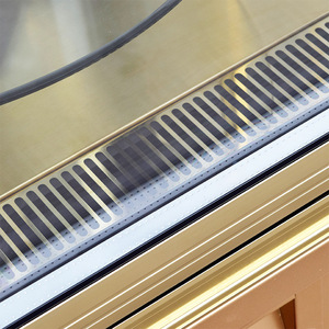 Kệ có thể điều chỉnh cửa đơn hiển thị mát thẳng đứng xoay tủ bánh kỹ thuật số kiểm soát nhiệt độ thiết bị làm lạnh - Product Image 4