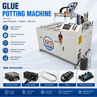 Máquina de encapsulado de resina epoxi de silicona de gran capacidad de 2 partes, máquina de doming automática de 3 ejes para sensores electrónicos