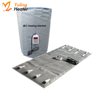 Couverture chauffante pour fût d'huile de haute qualité 200/1000L, élément chauffant électrique industriel à température réglable en silicone - Product Image 2