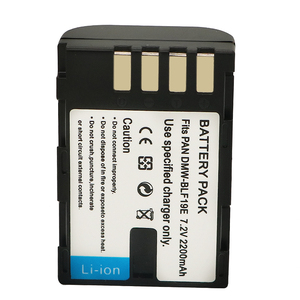 คุณภาพสูง 2200mAh แบตเตอรี่กล้อง DMW-BLF19E DMWBLF19E DMW BLF19E สำหรับลูมิกซ์ <span class=keywords><strong>DMC</strong></span>-GH3 <span class=keywords><strong>GH4</strong></span> GH3A GH3AGK GH3GK - Product Image 1