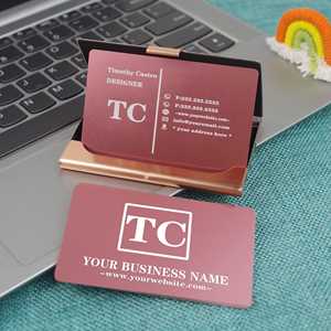 Placa de Identificación Moderna de Aluminio Personalizada al por Mayor, 85x54mm, Grabado Láser, Grosor de 0.2/0.45mm, Tarjetas de Visita, Regalos Promocionales <span class=keywords><strong>11</strong></span> - Product Image 5