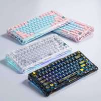 Clavier mécanique sans fil RGB pour jeux GravaStar Cocoon Break 75 / K1 Lite, trois modes, échange à chaud, ESports