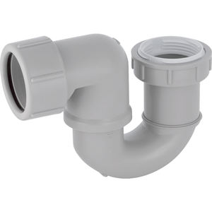 Sifone a U in PP da 1 1/2 a 1 1/4 Pollici Prodotto per Scarichi Idraulici da 40 mm - Product Image 2